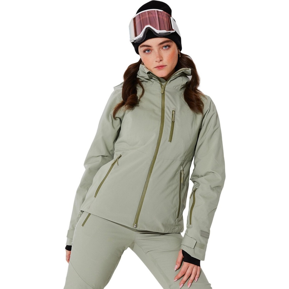 Halfdays Lawrence Ski Jacket in Sage, Size Small